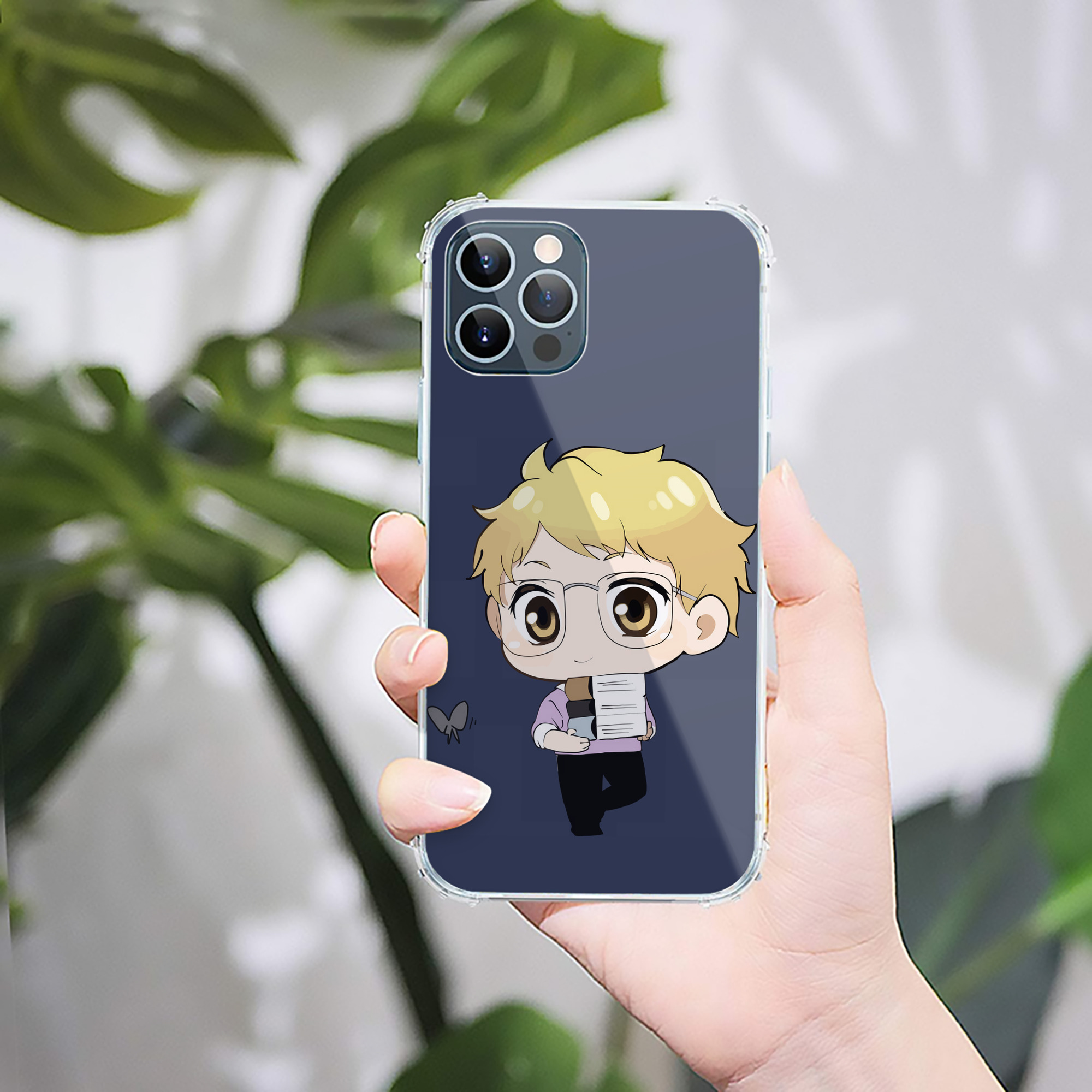 （画像用） ハイキュー!! Haikyu!! 【iPhone 12シリーズ対応】透明スマホケース（クリアソフトケース）